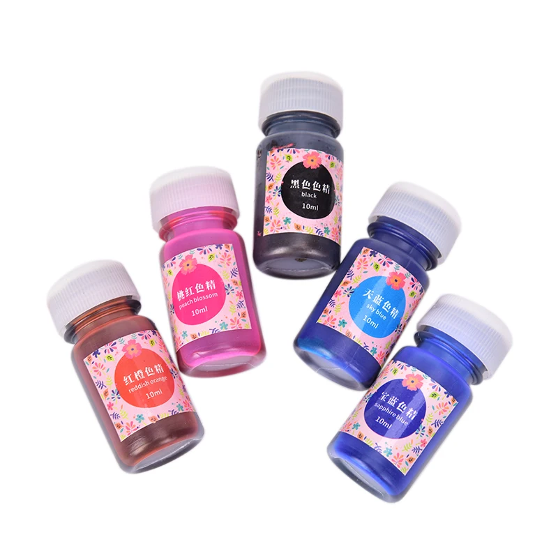 12 видов цветов концентрации УФ смолы жидкий окрашивающий краситель пигмент