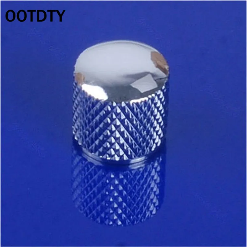 ootdty knopf tunning ton volumen metall dome knob für e gitarre bass fd tl schwarz free global shipping