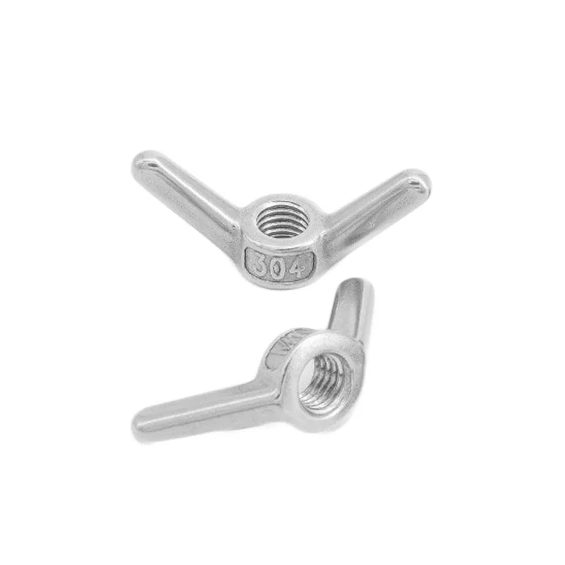 

1 шт., гайка для ушей из нержавеющей стали A2, ручка M6 M8 M10 M12-M24, крепеж для ручных гаек