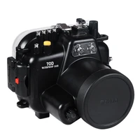 waterproof underwater housing camera housing diving case for canon eos 70d 18 135mm lens