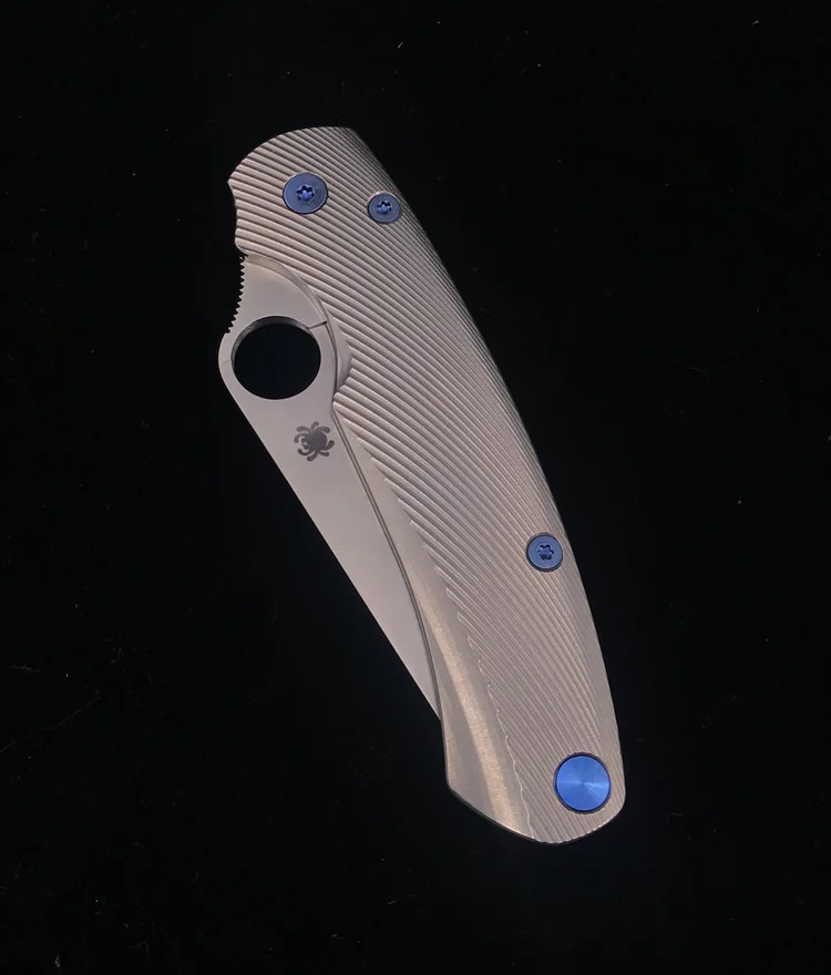 Mackwalker шнурок из титанового сплава с отверстием для хвостового отверстия