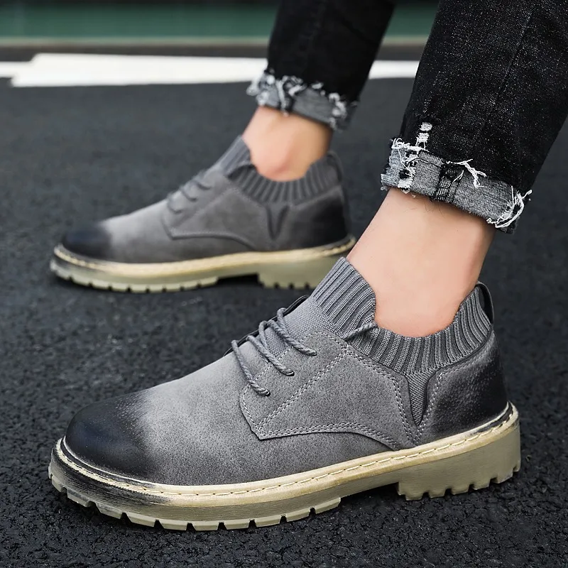 Мужская повседневная обувь новые стильные носки Zapato Модные дышащие низкие