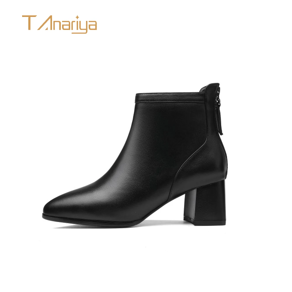 Tanariya/Новое поступление обуви женские ботинки Новинка сезон осень-зима 2020 года