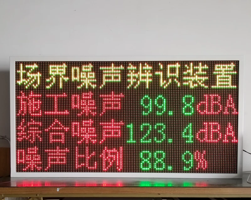 Светодиодный дисплей контрольной карты с библиотека шрифта поддержка протокола