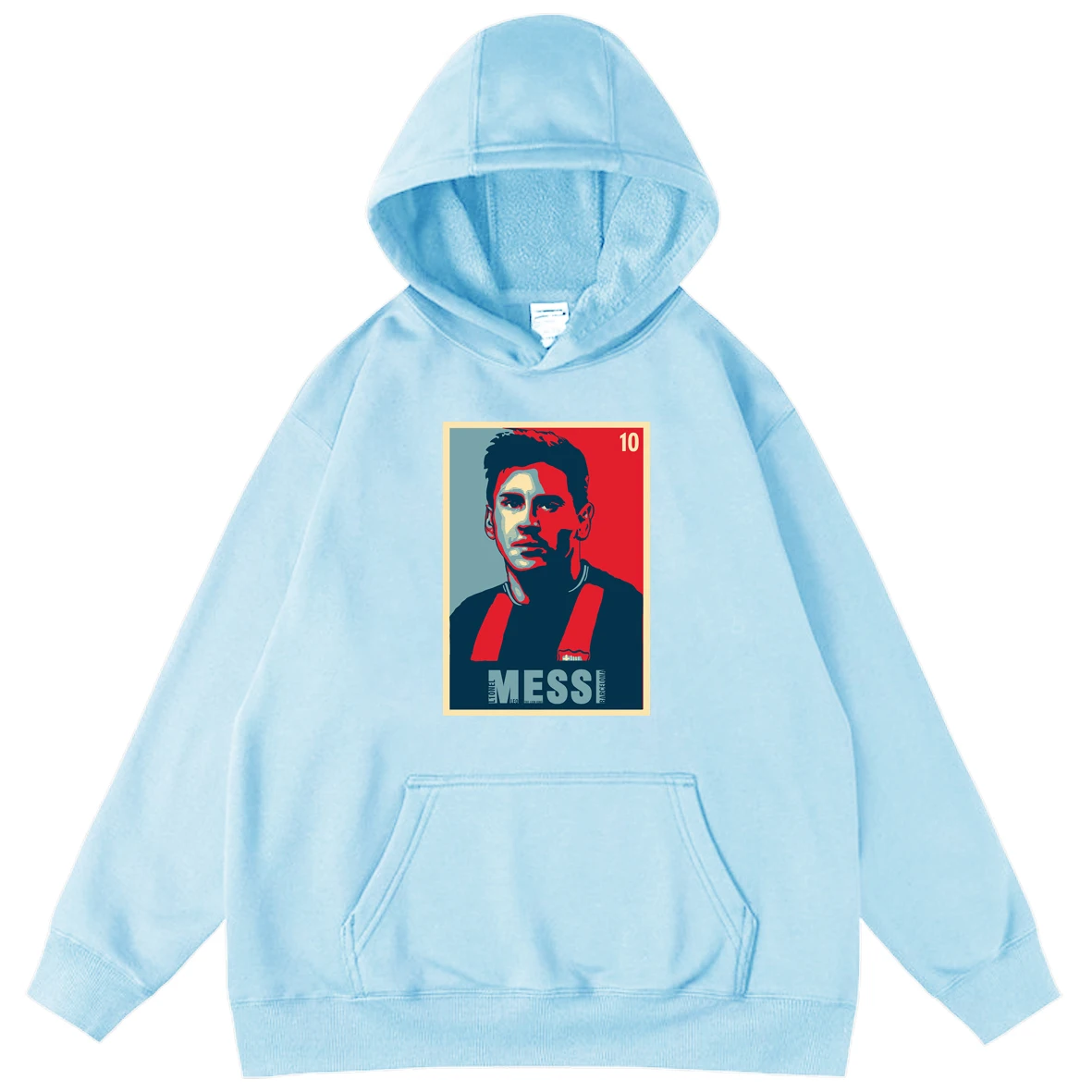 

Messi Men's Oversized Hoodie Autumn 2021 Boy Football Sweatshirt Long Sleeve Boys Fleece Sport O-Neck Hoodie Hooded Pullover