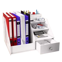magazine holder newspaper rack stationery storage box desk organizer for document letter file tray home office school supplies