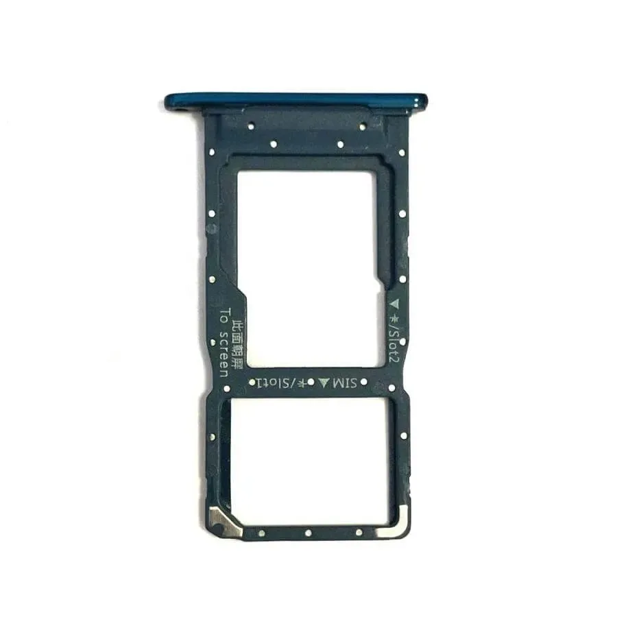 Контейнер SIM для Huawei Honor 10x Lite/P smart 2021 черный лоток SD