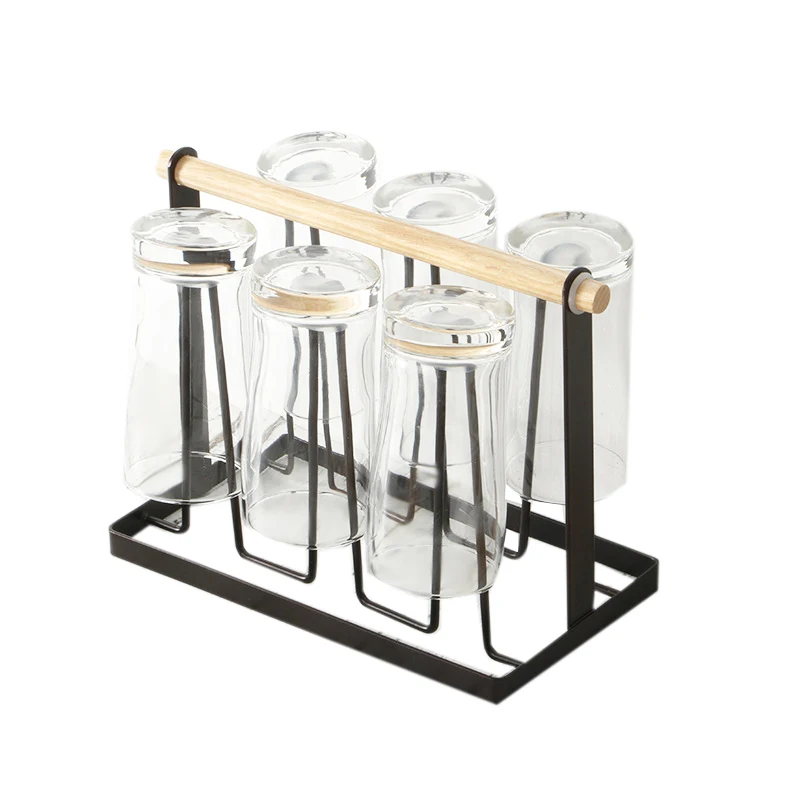 Кухонная утварь держатель для чашки из кованого железа креативная Бытовая полка