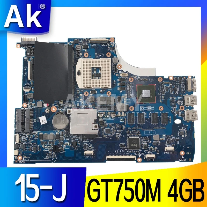 

AK 741653-001 741653-501 Free shipping For HP Envy 15-J105TX 15-J Laptop Motherboard PGA947 DDR3 HM86 GT750M 4GB 100% Fully