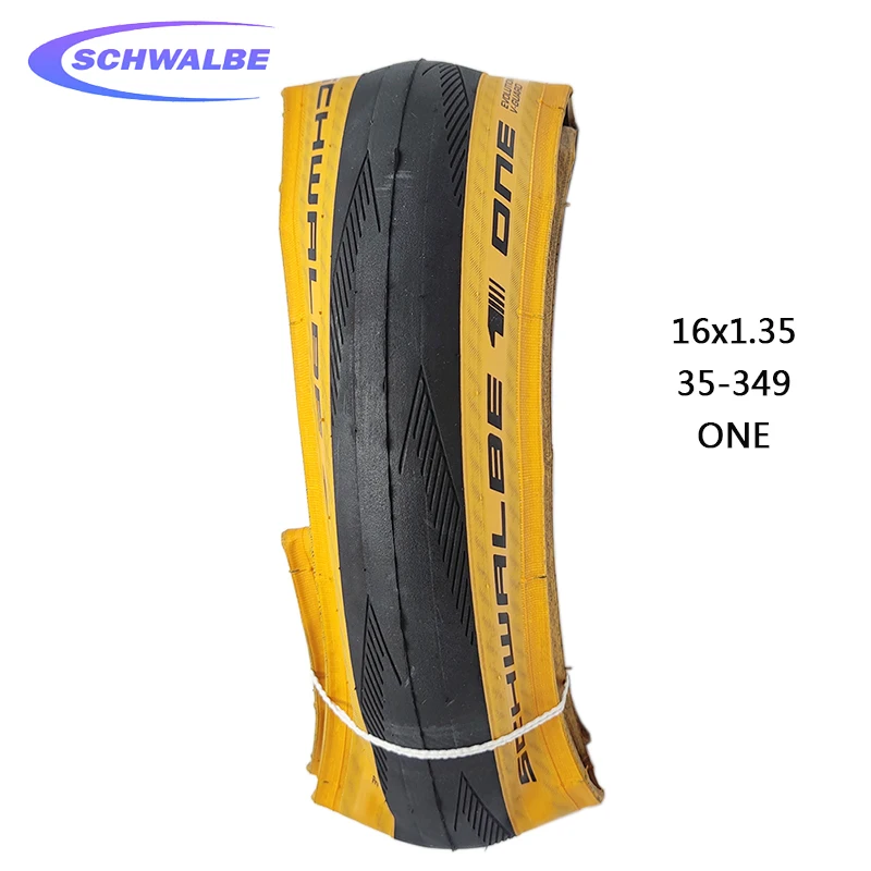 

Genuine Schwalbe ONE Tire 16 Inch 16x1.35 Road Bicycle Brompton 35-349 Ultralight Anti-Puncture Folding Tyres Bike Tires Tubes
