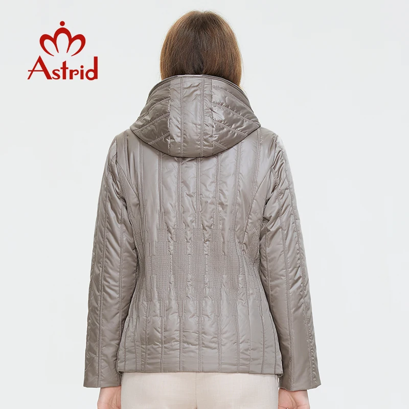 Пуховик женский зимний на молнии с капюшоном AM-размера плюс 7546 | Женская одежда