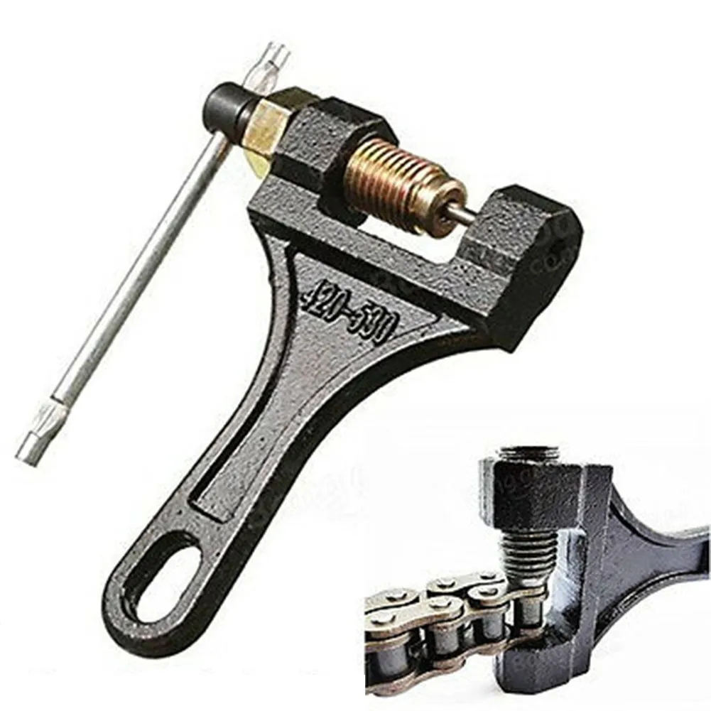 

Motorcycle ATV Roller Chain Splitter Cutter Breaker Tool 420 428 520 525 528 530 Motorbike Repair Tool