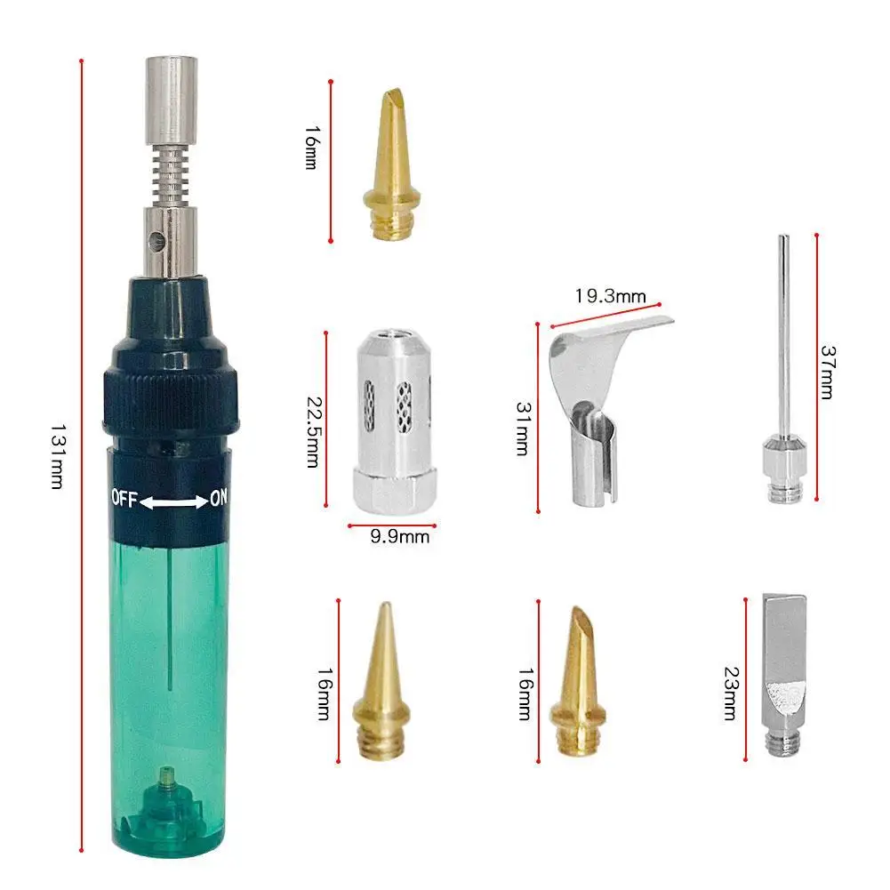 

17pcs Electric Soldering Iron Set Wireless Welder Triad Soldering Work Burner Portable Tin Welding Machine Butane Gas Iron Kits