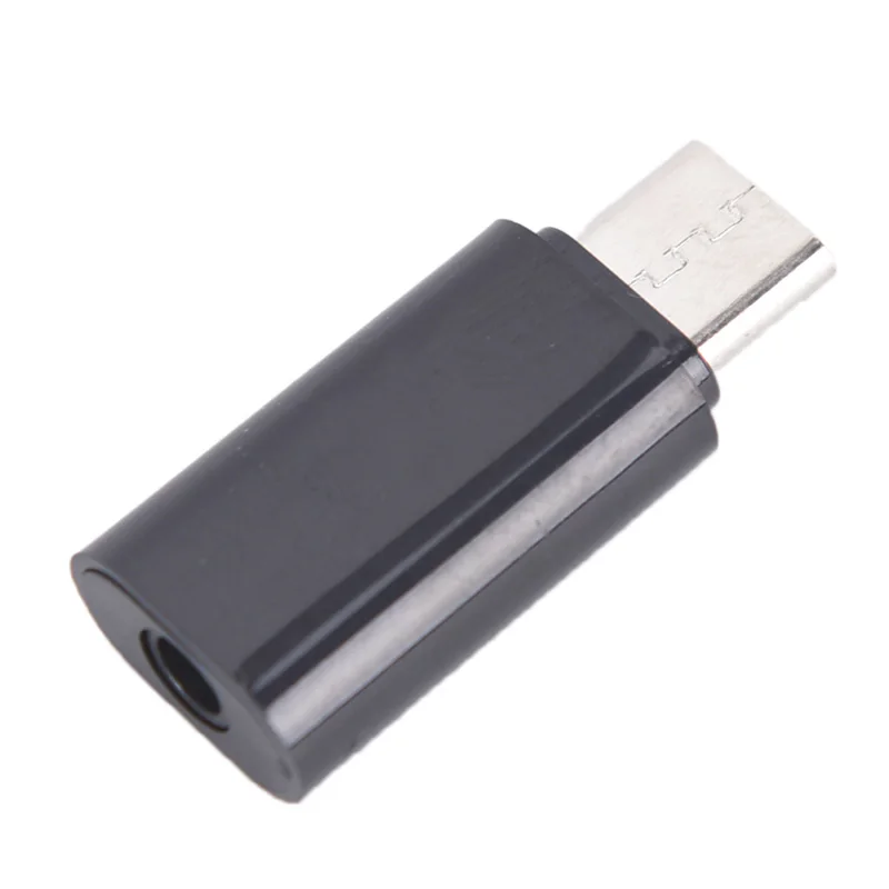 Адаптер для наушников динамиков гарнитуры универсальный разъем USB Type C мама на 3 5