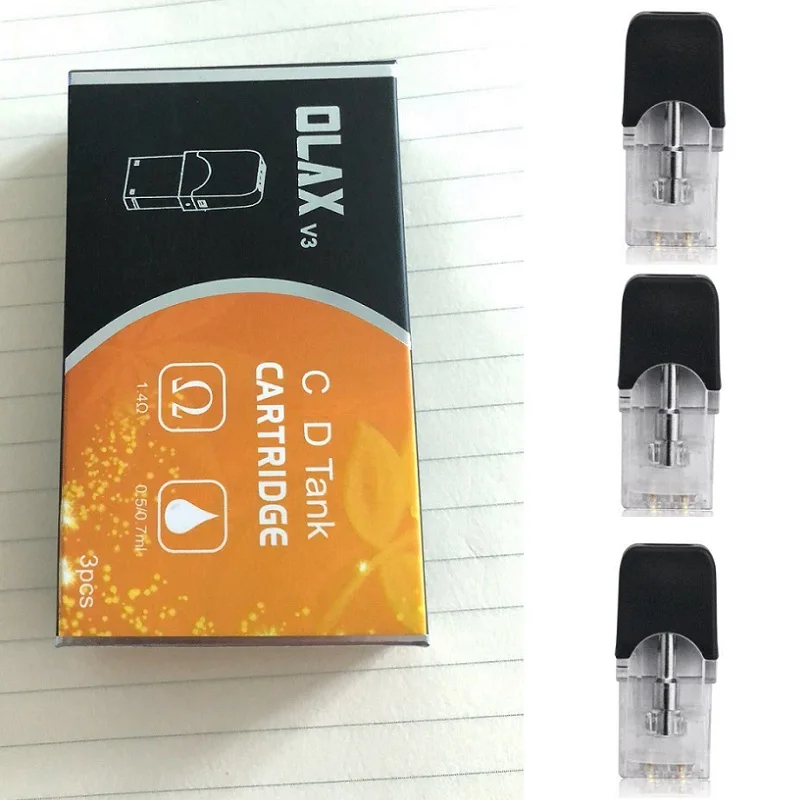Vape Pod для джуэл JC01 JBOX извилистый е сигалреты Батарея Замена стручки MJTECH олакс V3 1.4ohm 0,5 мл 0,7 Ёмкость картридж