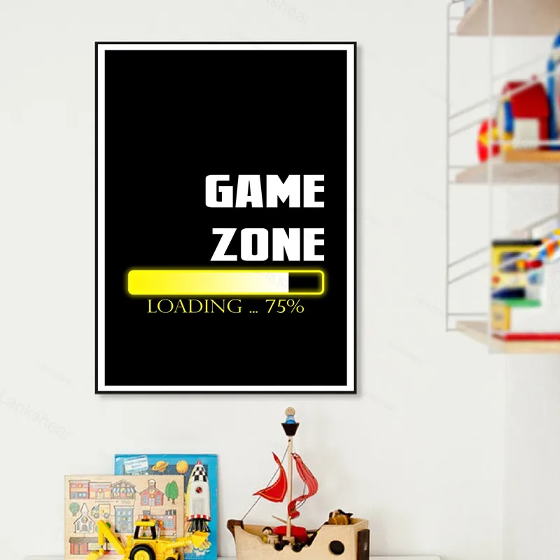 Игровой художественная работа с цитатами картина Xbox PS4 игровой консоли из