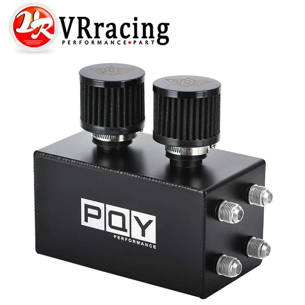 

VR Racing Oil Catch Can Breather Tank for Honda Civic Integra EK EG DC Car Accessories With AN10 Fitting VR-OCC02-QY