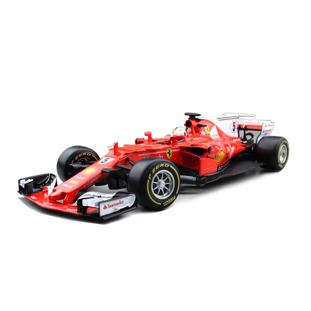 

1/18 Ferrari SF70H S.Vettel K.Raikkonen Bburago 16805 #5 #7 Diecast Model Car Toys Boys Girls Gifts