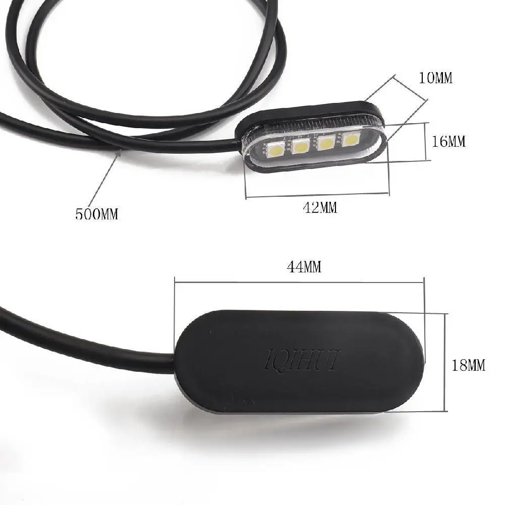 10 шт. светодиодсветильник осветительная полоса для автомобиля мотоцикла