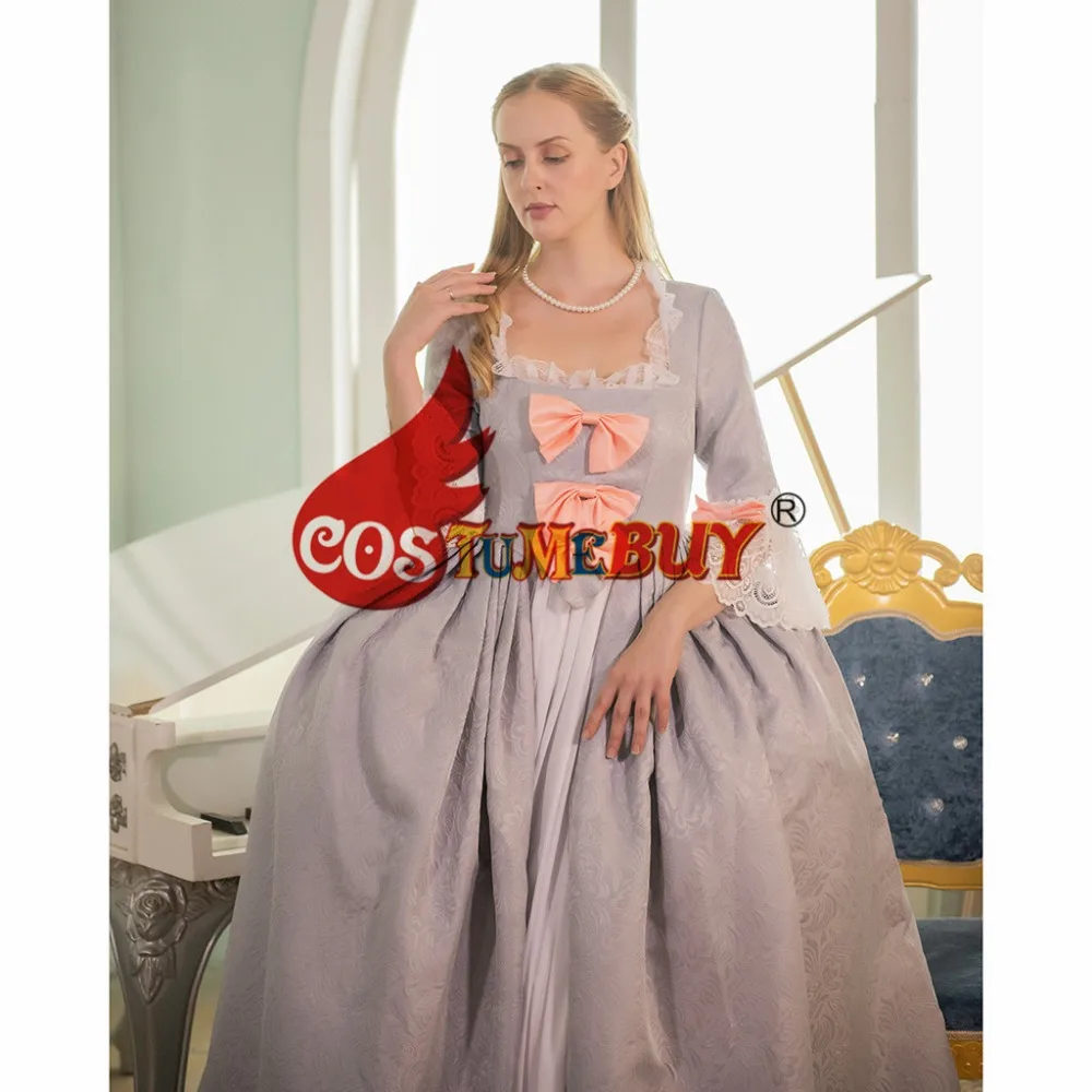 Costumebuy викторианская Мария Антуанетта рококо Готический шар платье Антуанетта барокко маскарад платье принцессы для женщин на заказ