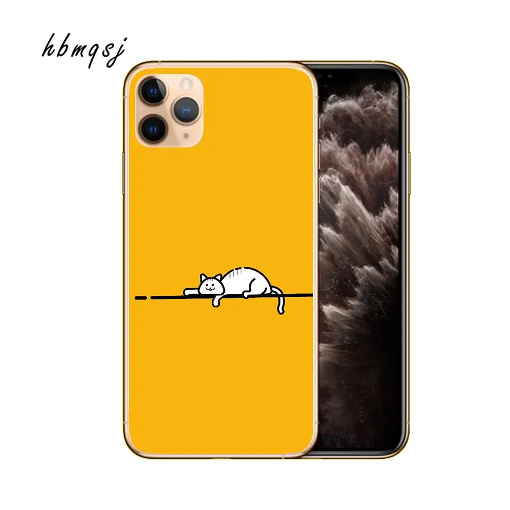 Супер милый чехол для iphone 11 pro max силиконовый мягкий ТПУ прозрачный с рисунком