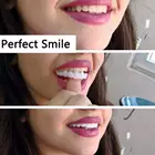 Верхняя Нижняя Силиконовая накладка на искусственные зубы, белые натуральные виниры, фотоскобы, косметический стоматологический инструмент