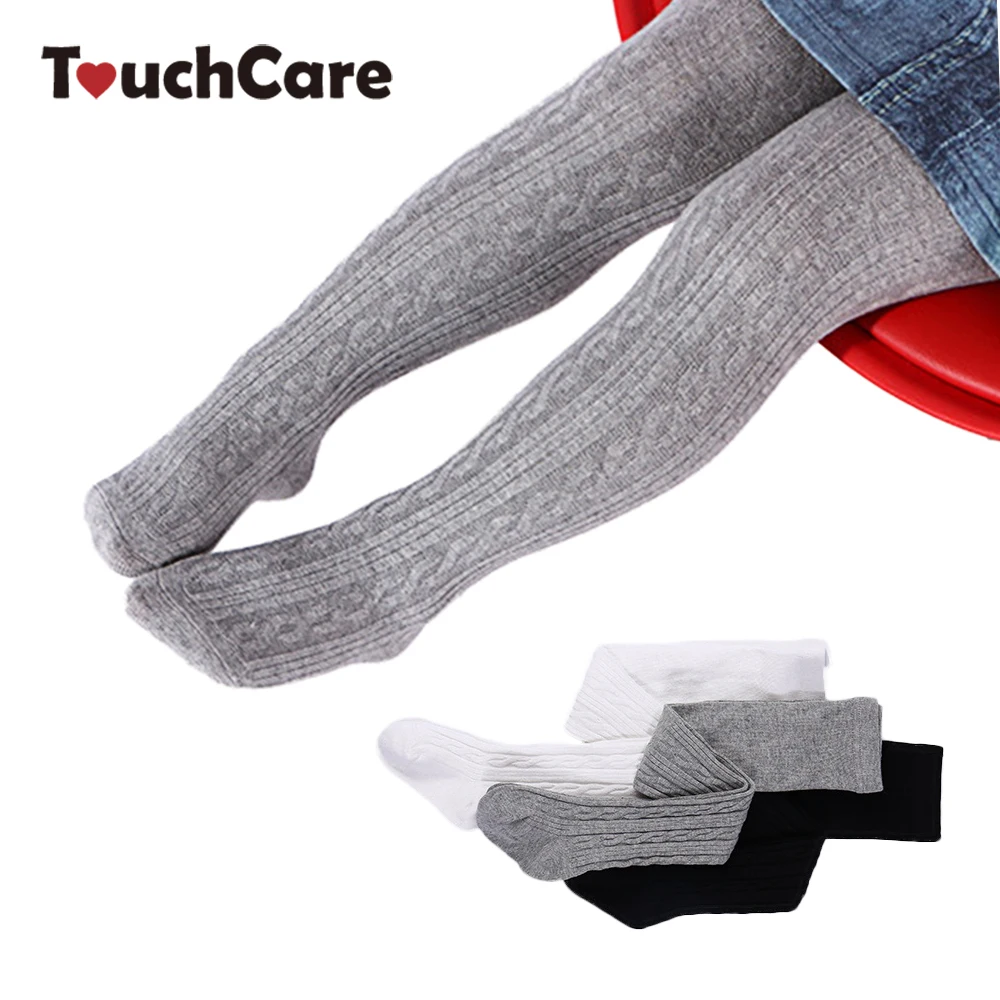 Touchcare/вязаные колготки для новорожденных высококачественные девочек