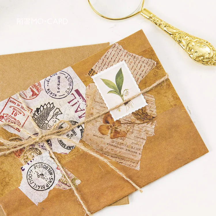 Декоративные наклейки Mohamm с изображением растений скрапбукинга | Канцтовары для