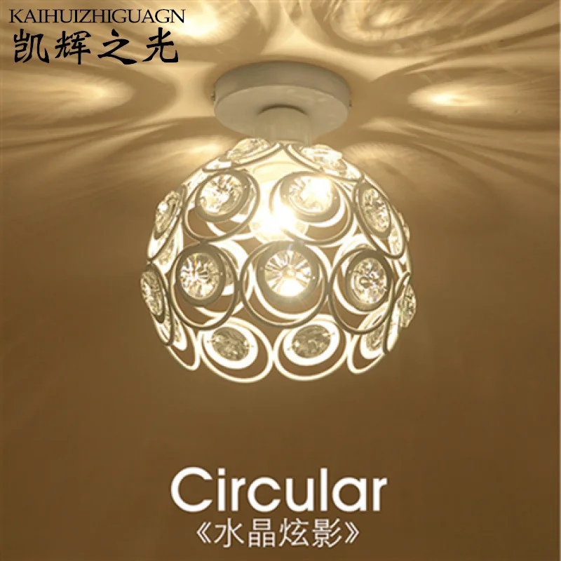 

nordic led luxury crystal ceiling led bedroom light fixtures wrought iron ceiling Bedside Aluminum kitchen fixtures ceiling lamp