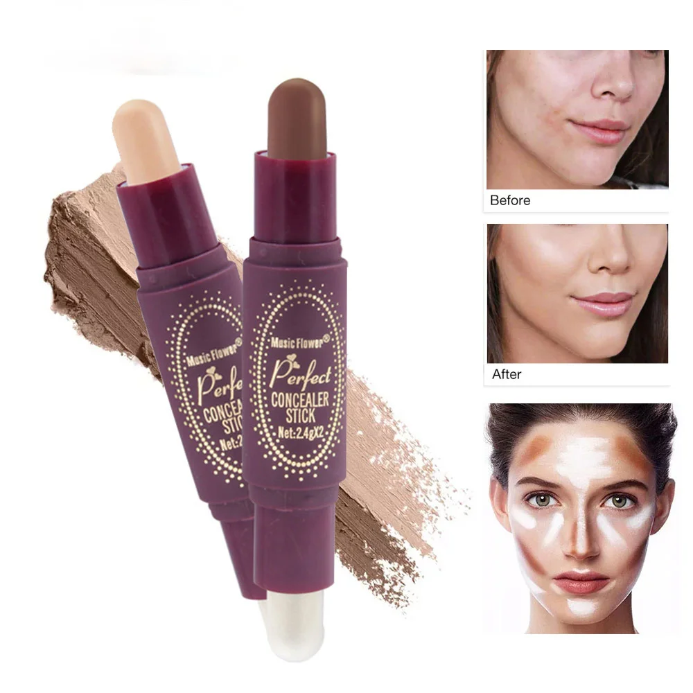 Музыка цветок контур лица средство макияж для бронзер Корректор ручка