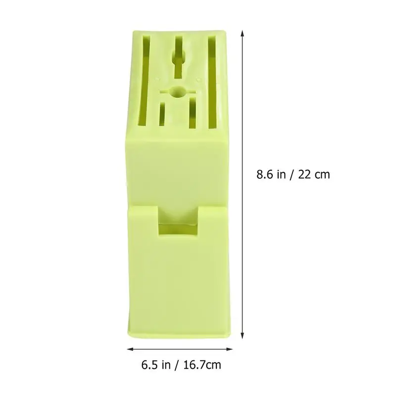 Полезный держатель пластиковых ножей креативный органайзер для хранения полка