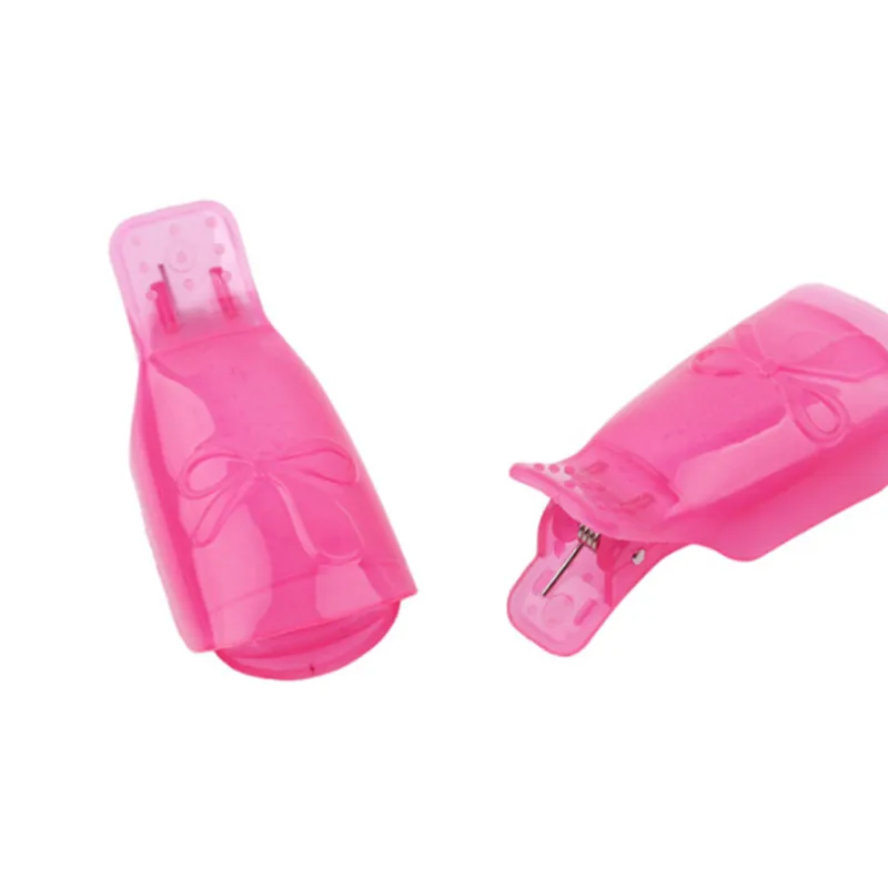 

10Pcs Nail Art Remover Gel Polish Soakers UV Nail Degreaser Polish Wrap Tool Reuseable Nails Soak Off Cap Clip Manicure Tools