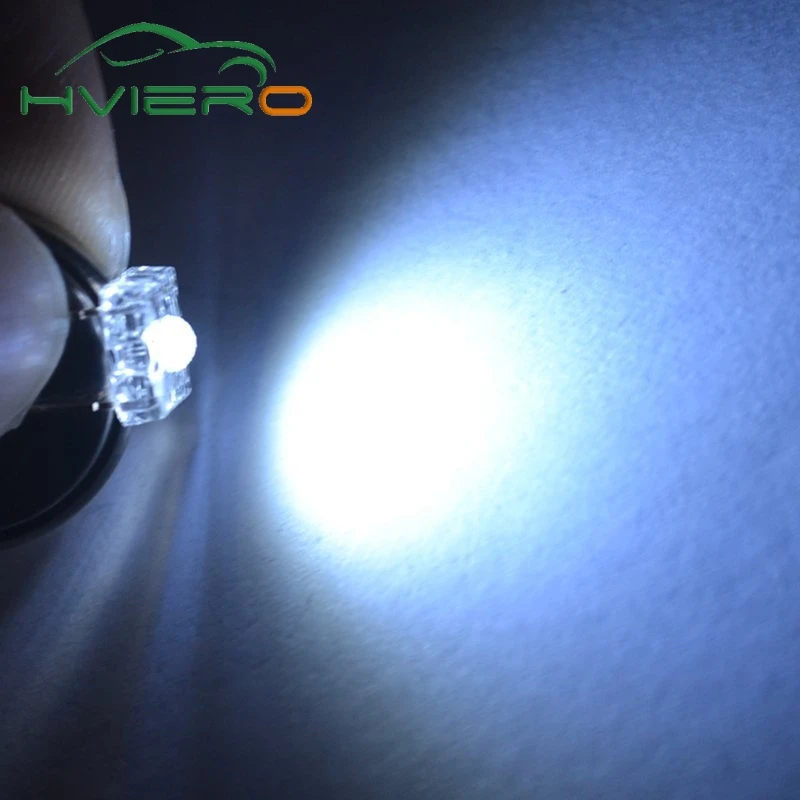 100 шт. 3 мм белая красная зеленая синяя желтая Диодная лампа Piranha Super flux