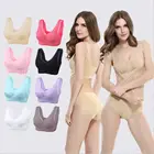 Женские спортивные бюстгальтеры с передней перекрестной боковой пряжкой, бюстгальтер без косточек, кружевной бюстгальтер для бега и йоги, противоударное Спортивное нижнее белье, Женский Топ