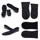 Стельки регулируемые эргономичные для мужчин и женщин, Подушка на воздушной подушке, 23 уровня, 56 см, невидимые Детские стельки с увеличением высоты