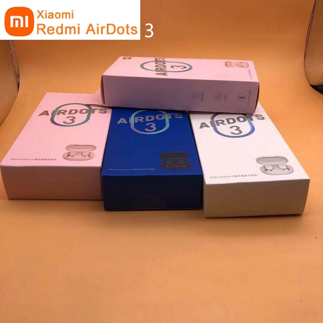 Беспроводная гарнитура Xiaomi Redmi mi TWS наушники 2 Airdots s 3 Bluetooth 5 0 шумоподавляющая с