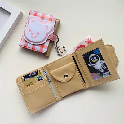 Маленький женский кошелек с милой собакой в Корейском стиле Ins мини для девушек