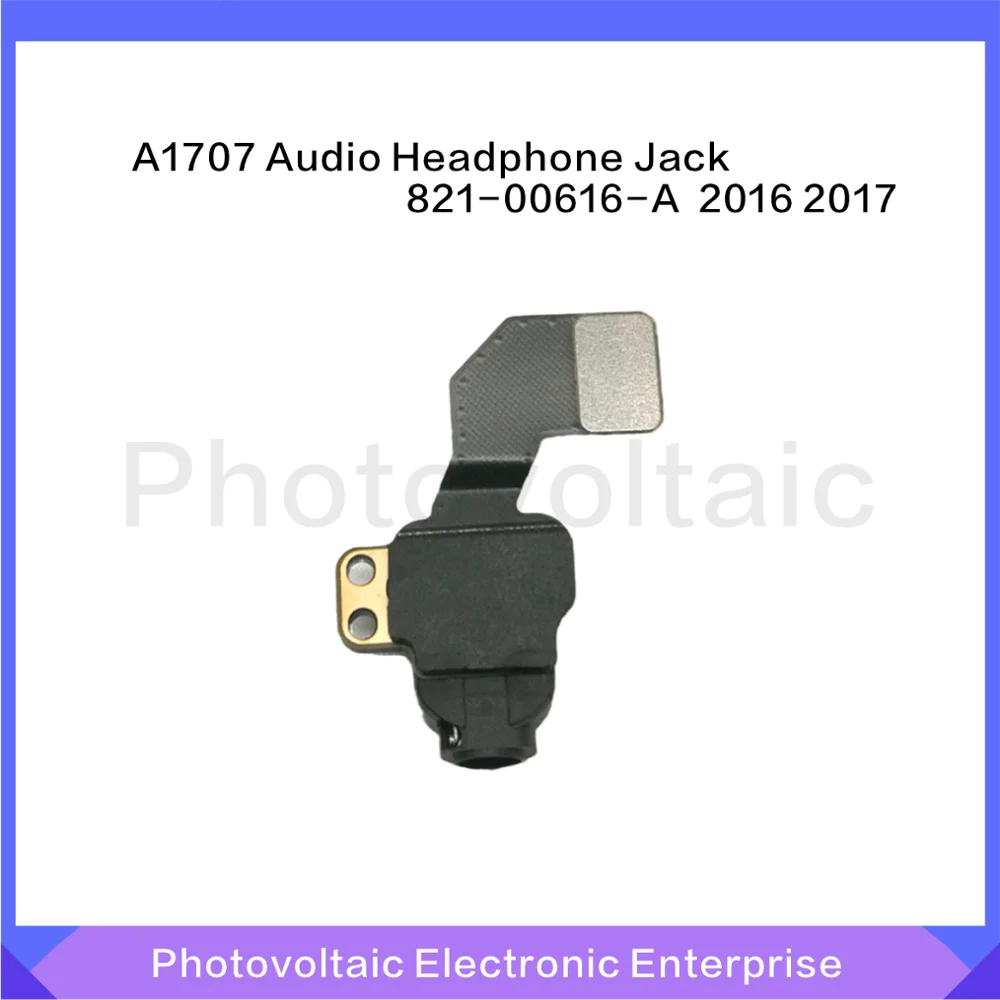Original Laptop For Macbook Pro Retina 15&quot A1707 Headphone Jack Cable 821-00616-A 821-00616 2016 2017 Year Replacement | Компьютеры и