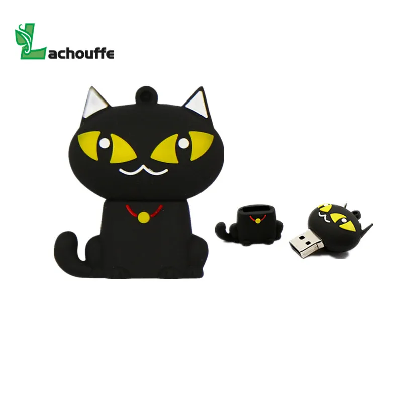 Usb флеш накопитель с милыми мультяшными животными котами 4 ГБ 8 16 32 64 ГБ|USB