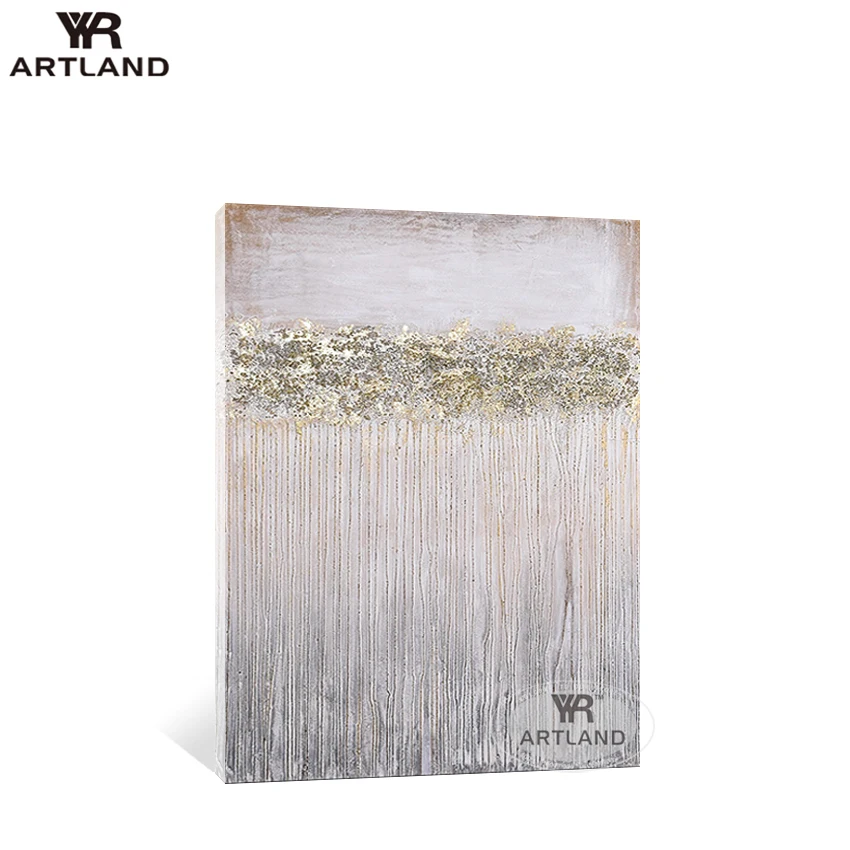 

Quadro Настенная картина украшение дома ручной работы акриловые абстрактные картины маслом на канве зеленый Пейзаж Плакат для гостиной