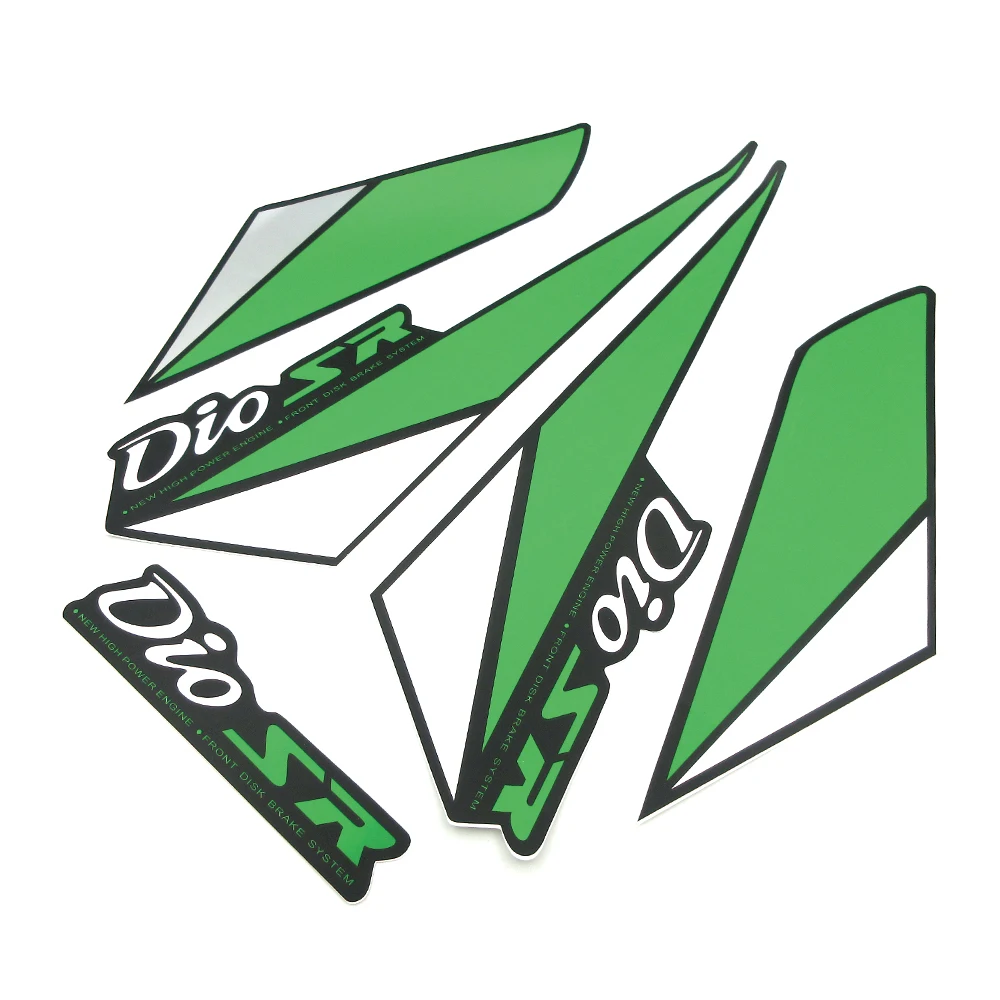 Motorcycle Scooter Whole Body Fairing Stickers Glue Decorative Decal New Logo Sticker For Honda Dio SR DIO50 AF17 AF18 AF27 AF28 |