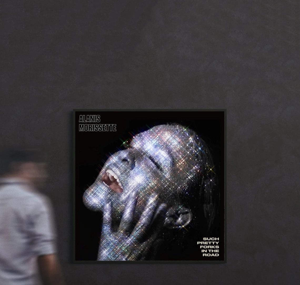 Такие красивые вилки в дороге Аланси Морссет Обложка музыкального альбома