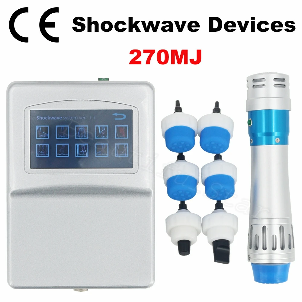 

2022 Shockwave Therapy Machine Portable Physiotherapy Extracorporeal For Men ED Treatment Shock Wave Massager Pain Relief Device