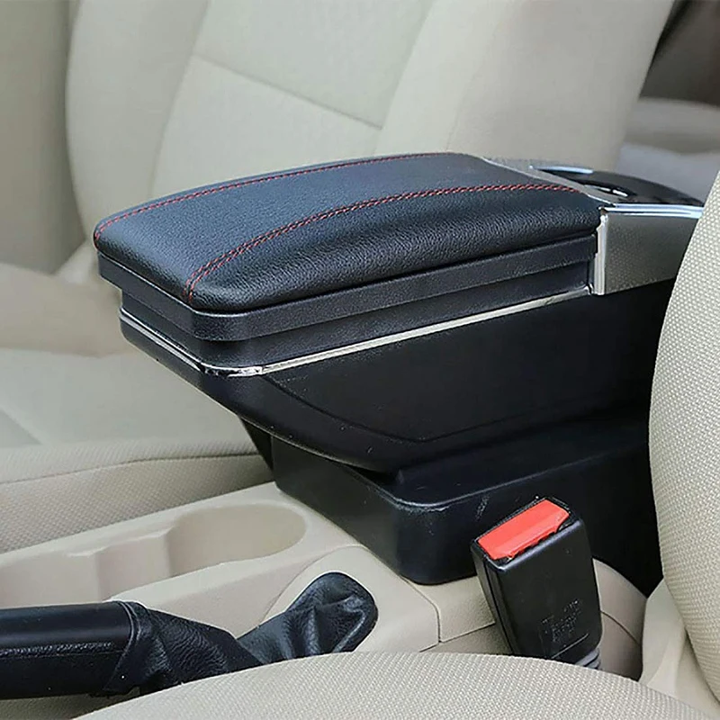 Single Layer Center Console Storage Box for 2002-2019 Toyota Yaris Cup Holder Armrest Arm Rest | Автомобили и мотоциклы
