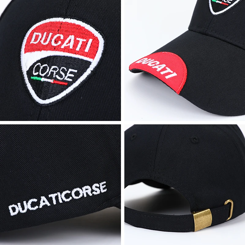Бейсболка для мотоциклистов Ducati с вышивкой и надписью штурмовая Кепка F1 кепка