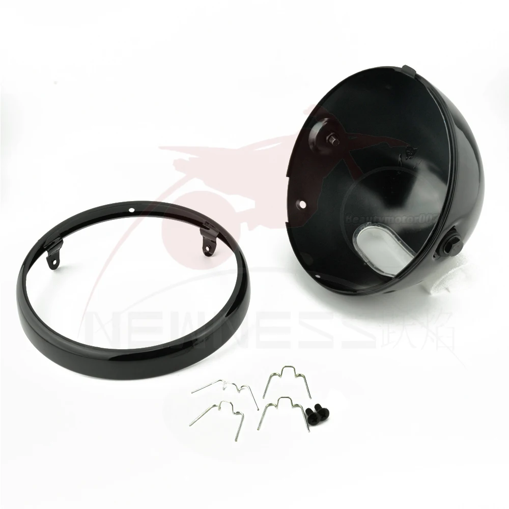 Налобный фонарь для мотоцикла с экраном 7 дюймов и боковым креплением |