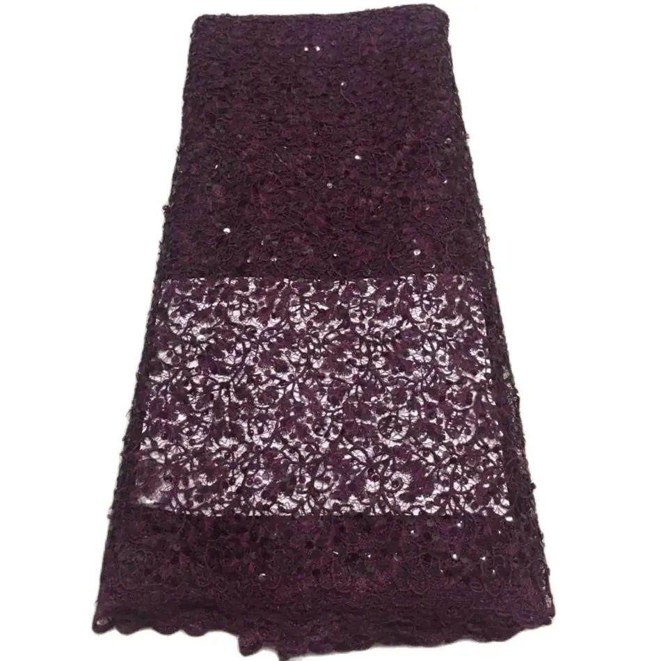 Красная оранжевая нигерийская кружевная ткань 2020 африканская французская