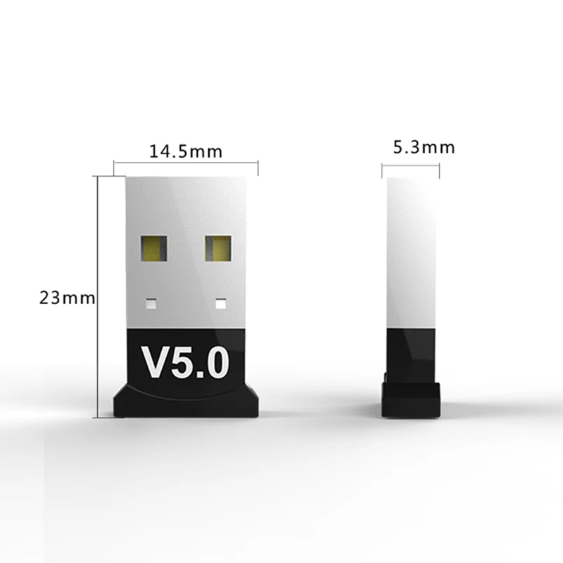Bluetooth адаптер 5,0 USB настольный компьютерный блок фар Bluetooth аудио приемник Ключ Музыка Аудио приемник Windows передатчик