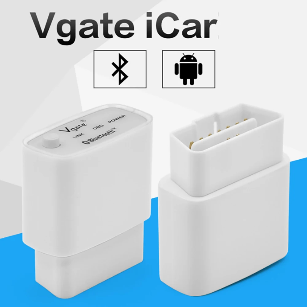 

Оригинальный сканер Vgate iCar ELM327 Bluetooth 4,0 OBD2 ELM 327 ICAR1 OBDII для Android автомобильный диагностический инструмент автомобильный OBD2 считыватель кодов
