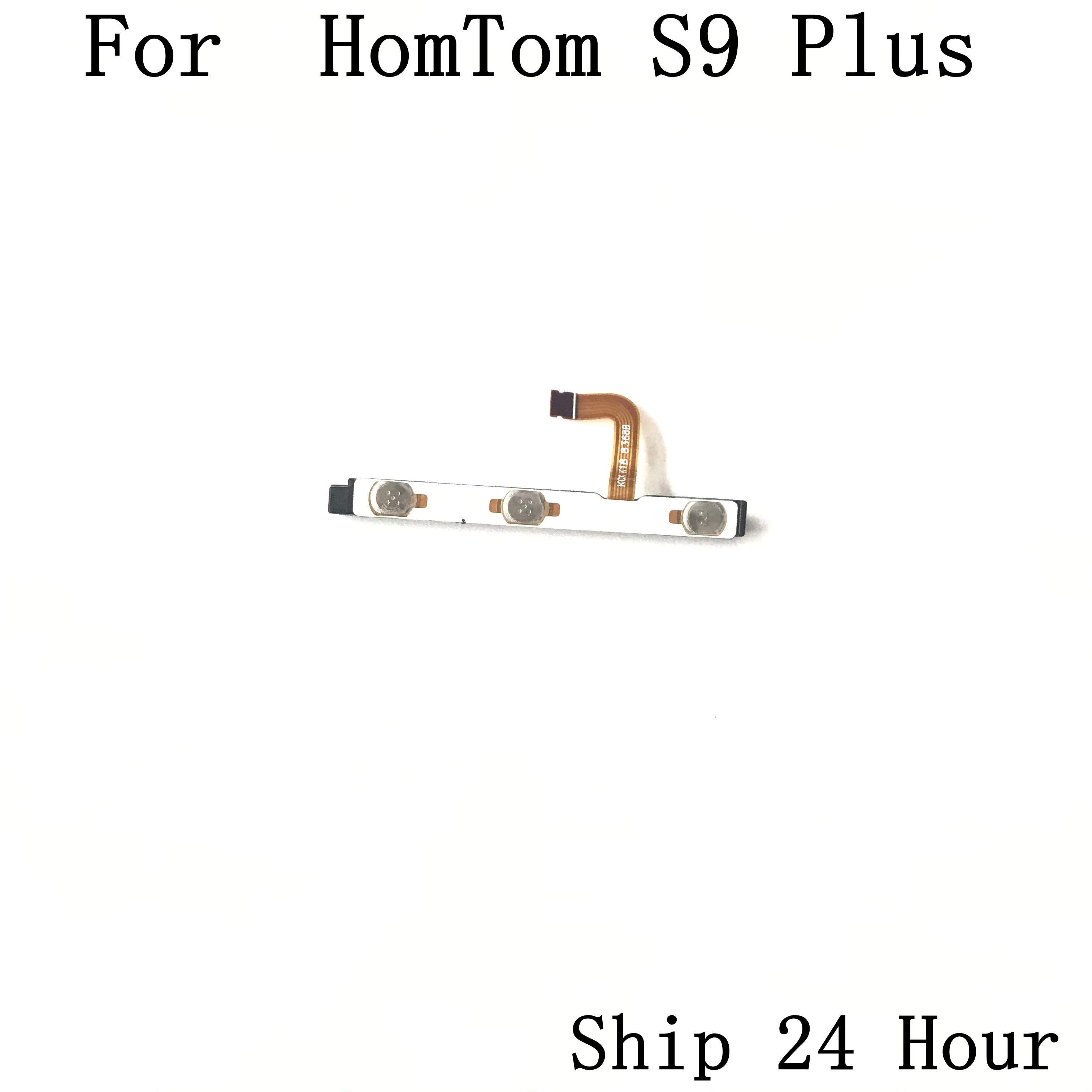 Гибкий кабель для FPC HomTom S9 Plus кнопка включения и выключения питания + с кнопкой